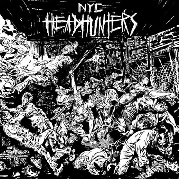 NYC HEADHUNTERS "The Rage Of The City" 7" (Painkiller) - Click Image to Close